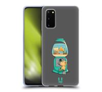 HEAD CASE MACCHINA KAWAII CUSTODIA COVER MORBIDA IN GEL PER SAMSUNG TELEFONI 1
