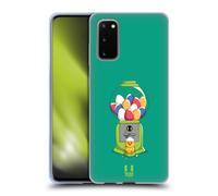 HEAD CASE MACCHINA KAWAII CUSTODIA COVER MORBIDA IN GEL PER SAMSUNG TELEFONI 1