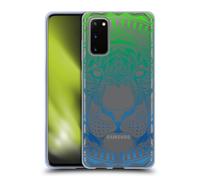 HEAD CASE MANDALA ANIMAL FACES CUSTODIA COVER MORBIDA IN GEL PER SAMSUNG PHONE 1