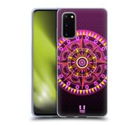 HEAD CASE MANDALA BRILLANTE CUSTODIA COVER MORBIDA IN GEL PER SAMSUNG TELEFONI 1