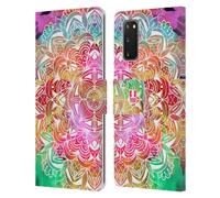 HEAD CASE MANDALA DOODLES CUSTODIA COVER A PORTAFOGLIO PER SAMSUNG TELEFONI 1