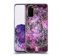 HEAD CASE MANDALA DOODLES CUSTODIA COVER MORBIDA IN GEL PER SAMSUNG TELEFONI 1