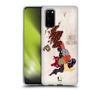 HEAD CASE MAPPE CON PATTERN CUSTODIA COVER MORBIDA IN GEL PER SAMSUNG TELEFONI 1