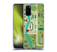 HEAD CASE MAPPE DELLA CITTÀ CUSTODIA COVER MORBIDA IN GEL PER SAMSUNG TELEFONI 1