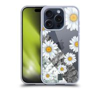 HEAD CASE MARMO E FIORI CUSTODIA COVER MORBIDA IN GEL PER APPLE iPHONE TELEFONI