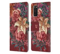 HEAD CASE MARSALA TRENDS CUSTODIA COVER A PORTAFOGLIO PER SAMSUNG TELEFONI 1
