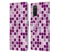 HEAD CASE MATTONELLE MOSAICO CUSTODIA COVER A PORTAFOGLIO PER SAMSUNG TELEFONI 1