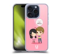 HEAD CASE ME E TE CUSTODIA COVER MORBIDA IN GEL PER APPLE iPHONE TELEFONI