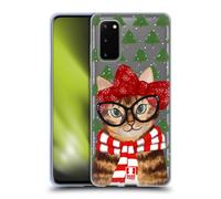 HEAD CASE MEOWY CHRISTMAS CUSTODIA COVER MORBIDA IN GEL PER SAMSUNG TELEFONI 1