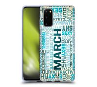 HEAD CASE MESI DI NASCITA CUSTODIA COVER MORBIDA IN GEL PER SAMSUNG TELEFONI 1