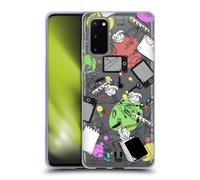 HEAD CASE MESTIERI DOODLE CUSTODIA COVER MORBIDA IN GEL PER SAMSUNG TELEFONI 1