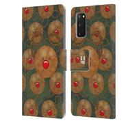 HEAD CASE MIX COLLEZIONE DI NATALE CUSTODIA COVER A PORTAFOGLIO PER SAMSUNG 1