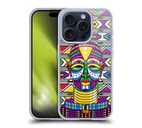 HEAD CASE MODELLI AFRICANI FACCE CUSTODIA COVER MORBIDA IN GEL PER APPLE iPHONE