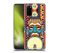 HEAD CASE MODELLI AFRICANI FACCE CUSTODIA COVER MORBIDA IN GEL PER SAMSUNG 1