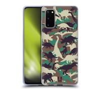 HEAD CASE MODELLI ANIMALI CAMO CUSTODIA COVER MORBIDA IN GEL PER SAMSUNG PHONE 1
