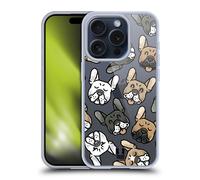 HEAD CASE MODELLI TESTE DI CANE CUSTODIA COVER MORBIDA IN GEL PER APPLE iPHONE