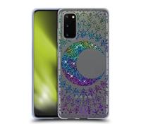 HEAD CASE MOON ILLUSTRATION CUSTODIA COVER MORBIDA IN GEL PER SAMSUNG TELEFONI 1