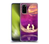 HEAD CASE MOON TRAVEL CUSTODIA COVER MORBIDA IN GEL PER SAMSUNG TELEFONI 1