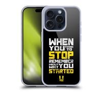 HEAD CASE MOTIVAZIONE DI FITNESS CUSTODIA COVER MORBIDA IN GEL PER APPLE iPHONE