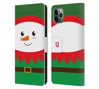 HEAD CASE MR SNOWMAN CUSTODIA COVER A PORTAFOGLIO PER APPLE iPHONE TELEFONI