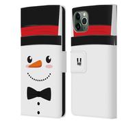 HEAD CASE MR SNOWMAN CUSTODIA COVER A PORTAFOGLIO PER APPLE iPHONE TELEFONI