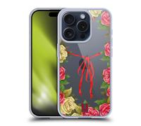 HEAD CASE NASTRI E FIORI CUSTODIA COVER MORBIDA IN GEL PER APPLE iPHONE TELEFONI