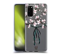 HEAD CASE NASTRI E FIORI CUSTODIA COVER MORBIDA IN GEL PER SAMSUNG TELEFONI 1