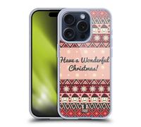 HEAD CASE NATALE AZTECO CUSTODIA COVER MORBIDA IN GEL PER APPLE iPHONE TELEFONI