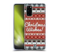 HEAD CASE NATALE AZTECO CUSTODIA COVER MORBIDA IN GEL PER SAMSUNG TELEFONI 1