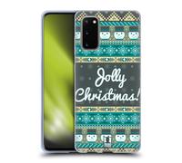HEAD CASE NATALE AZTECO CUSTODIA COVER MORBIDA IN GEL PER SAMSUNG TELEFONI 1
