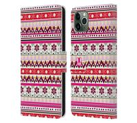 HEAD CASE NATALE HIPPIE CUSTODIA COVER A PORTAFOGLIO PER APPLE iPHONE TELEFONI