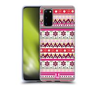 HEAD CASE NATALE HIPPIE CUSTODIA COVER MORBIDA IN GEL PER SAMSUNG TELEFONI 1