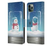 HEAD CASE NATALE IN BARATTOLO CUSTODIA COVER A PORTAFOGLIO PER APPLE iPHONE