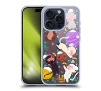 HEAD CASE NATALE NELLO SPAZIO CUSTODIA COVER MORBIDA IN GEL PER APPLE iPHONE