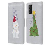 HEAD CASE NATALE ORIGAMI CUSTODIA COVER A PORTAFOGLIO PER SAMSUNG TELEFONI 1