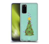 HEAD CASE NATALE ORIGAMI CUSTODIA COVER MORBIDA IN GEL PER SAMSUNG TELEFONI 1