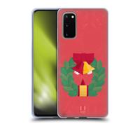 HEAD CASE NATALE ORIGAMI CUSTODIA COVER MORBIDA IN GEL PER SAMSUNG TELEFONI 1