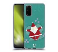 HEAD CASE NATALE ORIGAMI CUSTODIA COVER MORBIDA IN GEL PER SAMSUNG TELEFONI 1