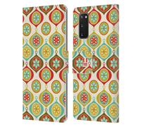 HEAD CASE NATALE RETRO CUSTODIA COVER A PORTAFOGLIO PER SAMSUNG TELEFONI 1