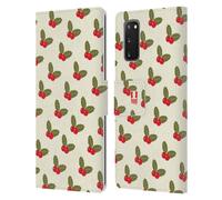 HEAD CASE NATALE RETRO CUSTODIA COVER A PORTAFOGLIO PER SAMSUNG TELEFONI 1