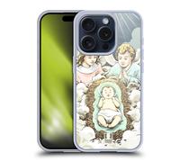 HEAD CASE NATIVITA' CUSTODIA COVER MORBIDA IN GEL PER APPLE iPHONE TELEFONI