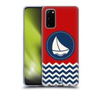 HEAD CASE NAUTICO - STAMPE CUSTODIA COVER MORBIDA IN GEL PER SAMSUNG TELEFONI 1
