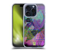 HEAD CASE NEON PATTERN CUSTODIA COVER MORBIDA IN GEL PER APPLE iPHONE TELEFONI