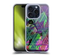 HEAD CASE NEON PATTERN CUSTODIA COVER MORBIDA IN GEL PER APPLE iPHONE TELEFONI