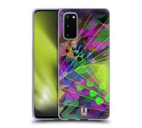 HEAD CASE NEON PATTERN CUSTODIA COVER MORBIDA IN GEL PER SAMSUNG TELEFONI 1