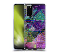 HEAD CASE NEON PATTERN CUSTODIA COVER MORBIDA IN GEL PER SAMSUNG TELEFONI 1