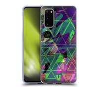 HEAD CASE NEON PATTERN CUSTODIA COVER MORBIDA IN GEL PER SAMSUNG TELEFONI 1