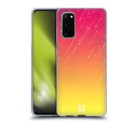 HEAD CASE NEON RAIN OMBRE CUSTODIA COVER MORBIDA IN GEL PER SAMSUNG TELEFONI 1