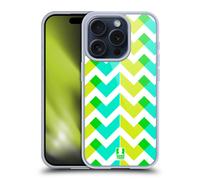 HEAD CASE NEON ZIGZAG CUSTODIA COVER MORBIDA IN GEL PER APPLE iPHONE TELEFONI