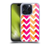 HEAD CASE NEON ZIGZAG CUSTODIA COVER MORBIDA IN GEL PER APPLE iPHONE TELEFONI